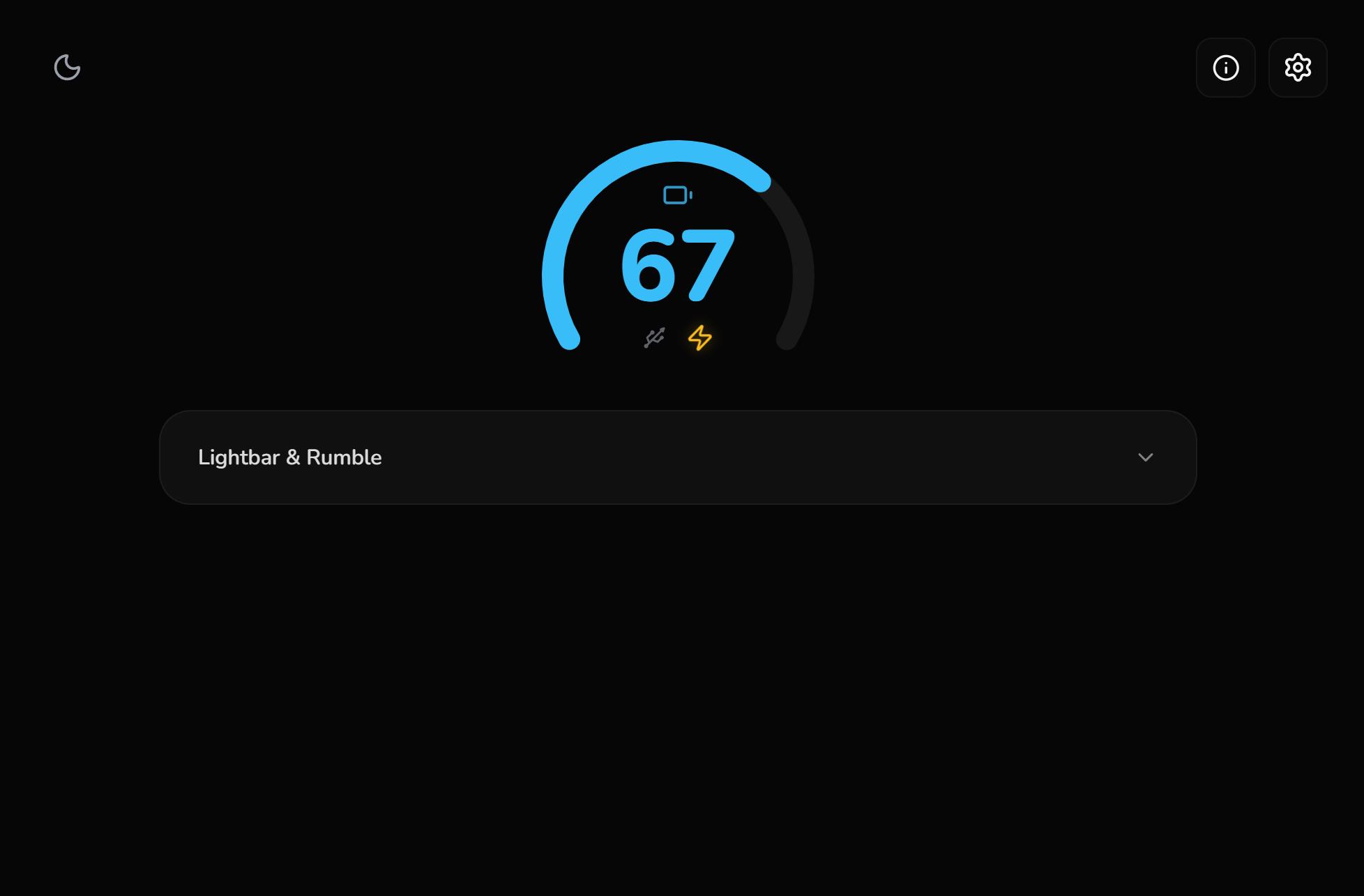 DS4 Dashboard Interface