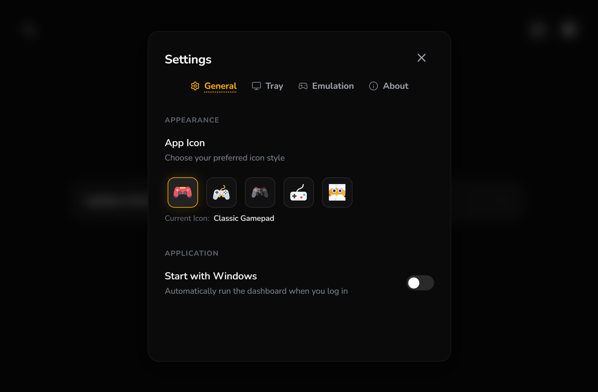 General Settings