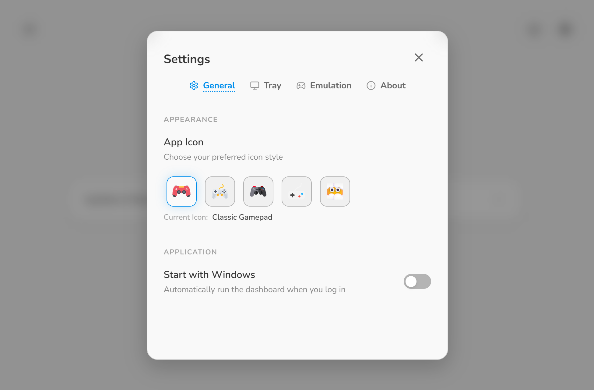 General Settings